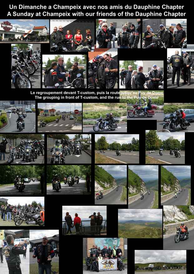 Puy de Dome & Champeix avec Dauphine Chapter